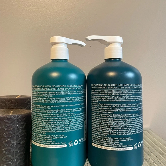 VERB Hydrating Shampoo & Conditioner Litre Duo - Picture 3 of 7
